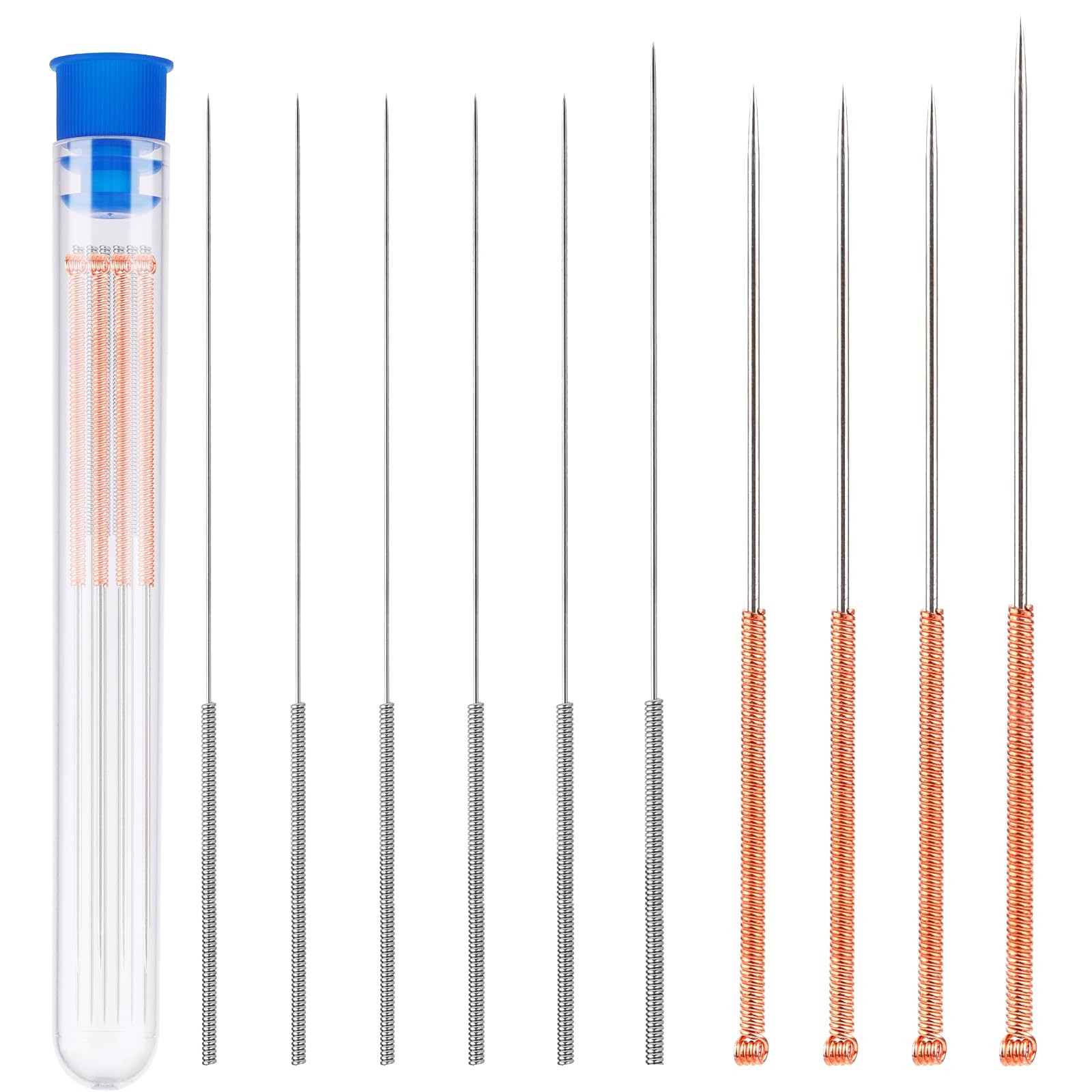 3D Printer Nozzle Cleaning Kit, 10 Pcs Stainless Steel blue