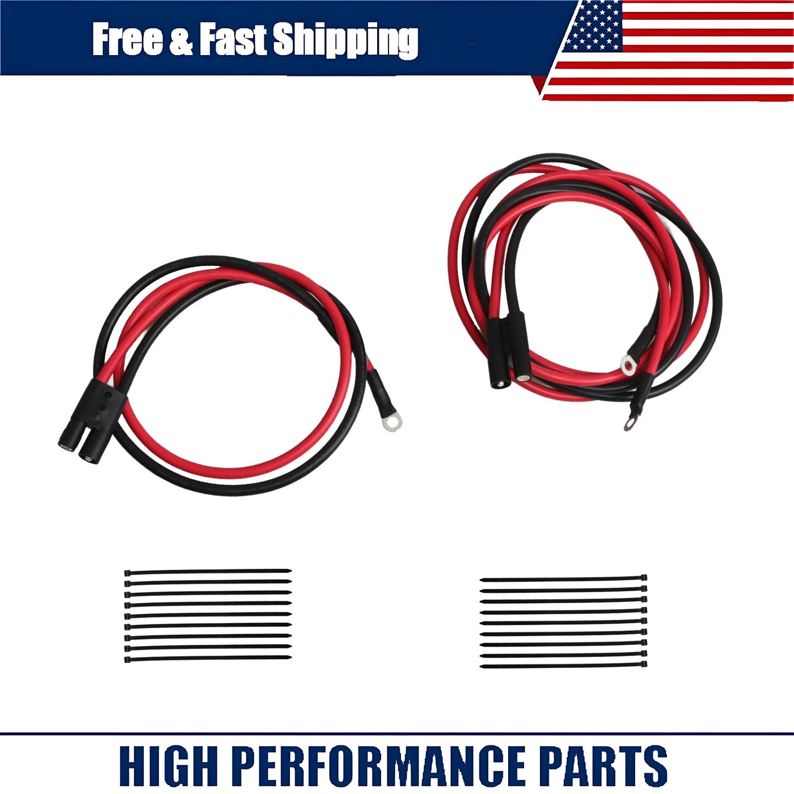 Snowplow Power Ground Cable Truck & Plow Side HYD01684 HYD01690 For BOSS Plows