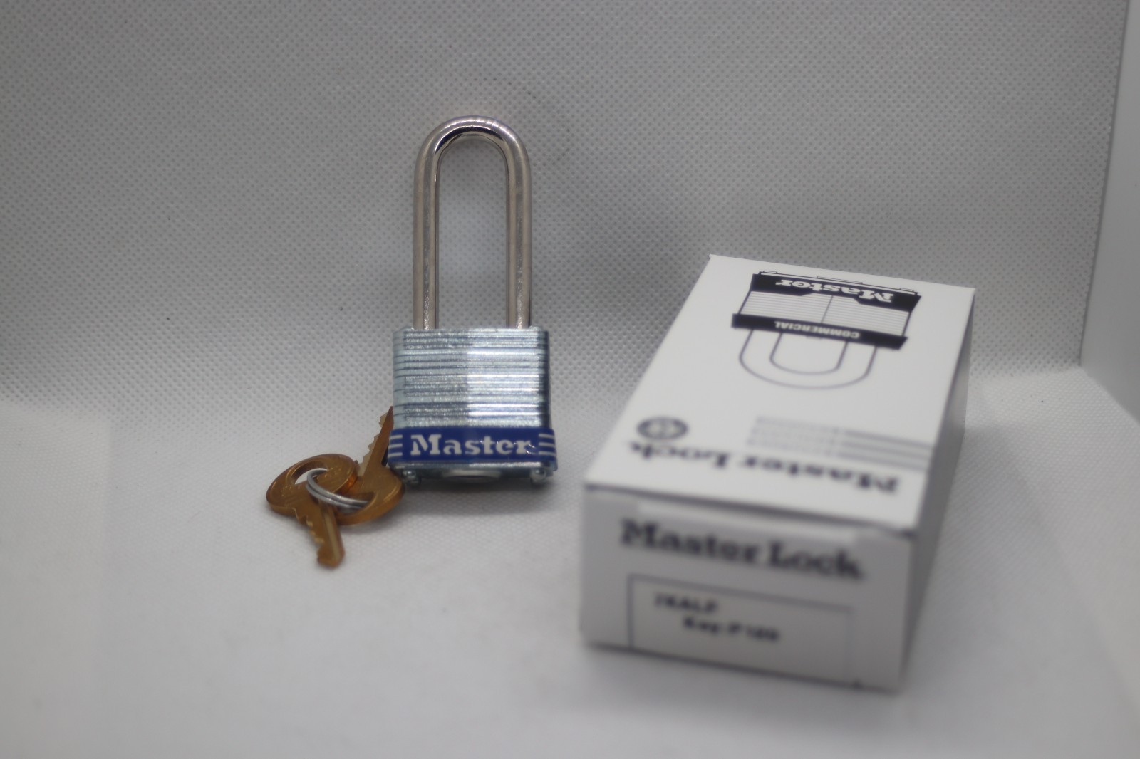 Masterlock 7KALF Extended shackle locks, set of 6 Keyed alike P120