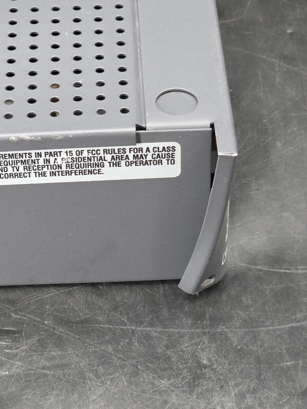 Rauland 2524 Master Clock Intercom Control System ( For Parts )