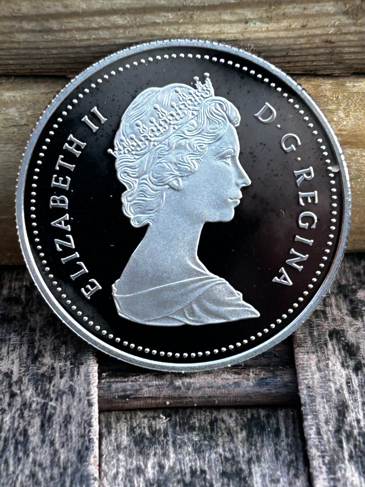 1987 Canada One Dollar Proof - Sharp Voyageur Dollar! - Elizabeth II REF L 97