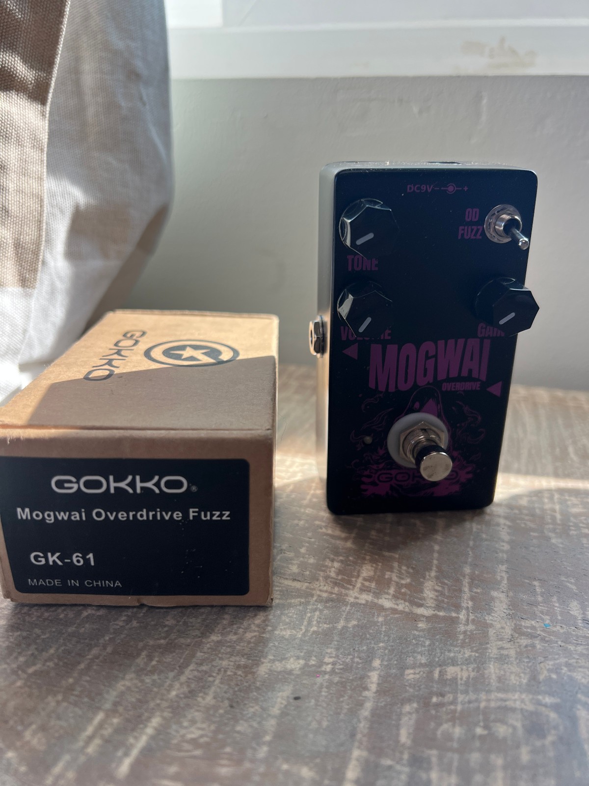 RARE! Gokko Mogwai Overdrive Fuzz Guitar Pedal - Overdrive and Fuzz