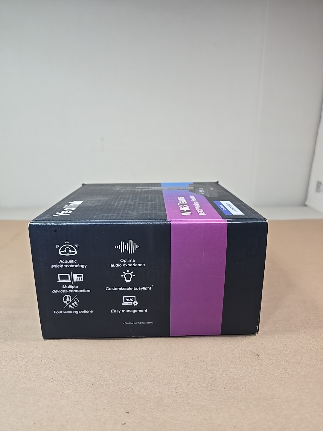Yealink Wireless DECT Headset WH63 Teams Open Box