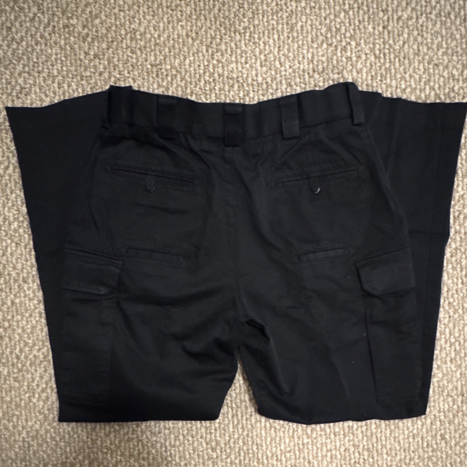 5.11 Tactical Men's Black Cargo Pants 65% Polyester 35% Cotton US 34 Navy Blue