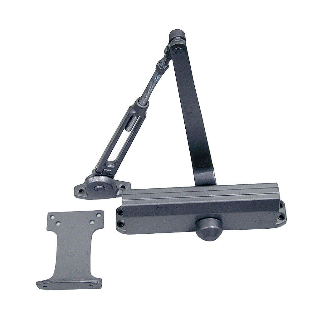 FALCON SC61A HWPA AL Door Closer,Aluminum,Nonhanded 22RC40