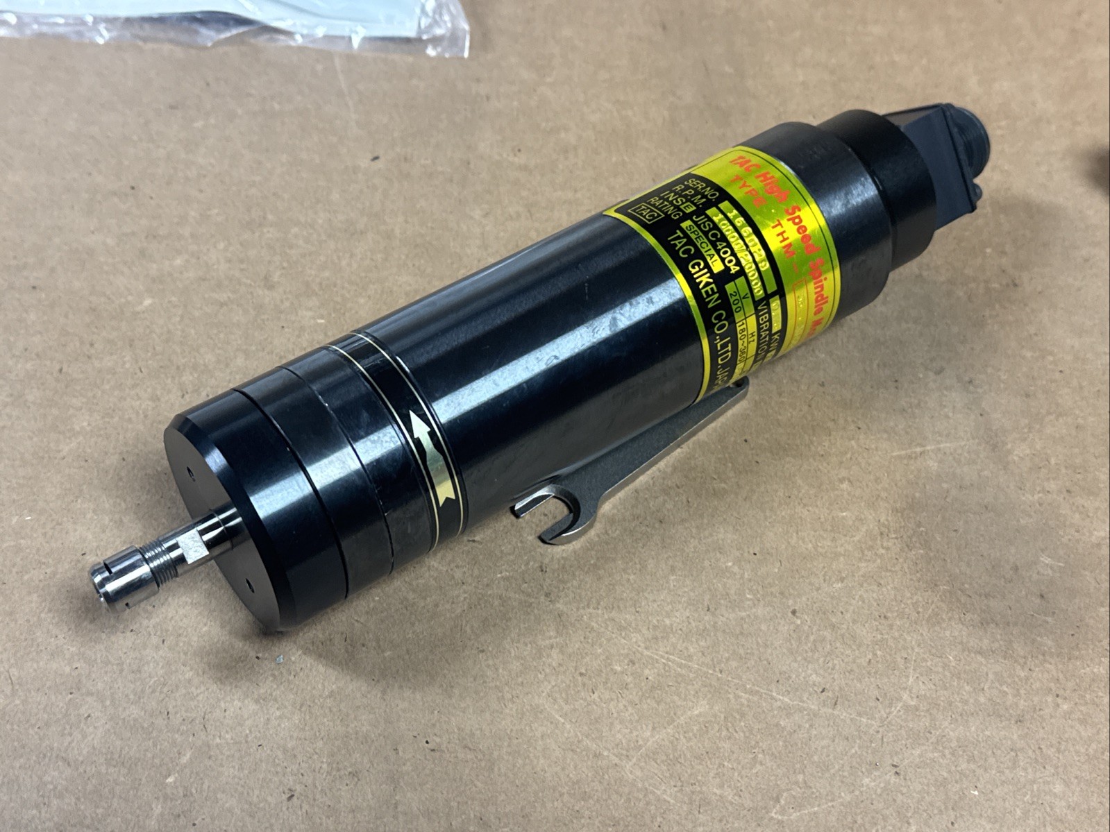 NEW TAC THM-56-20CC08 High Speed Spindle Motor 10000/20000RPM 200V FAST SHIP