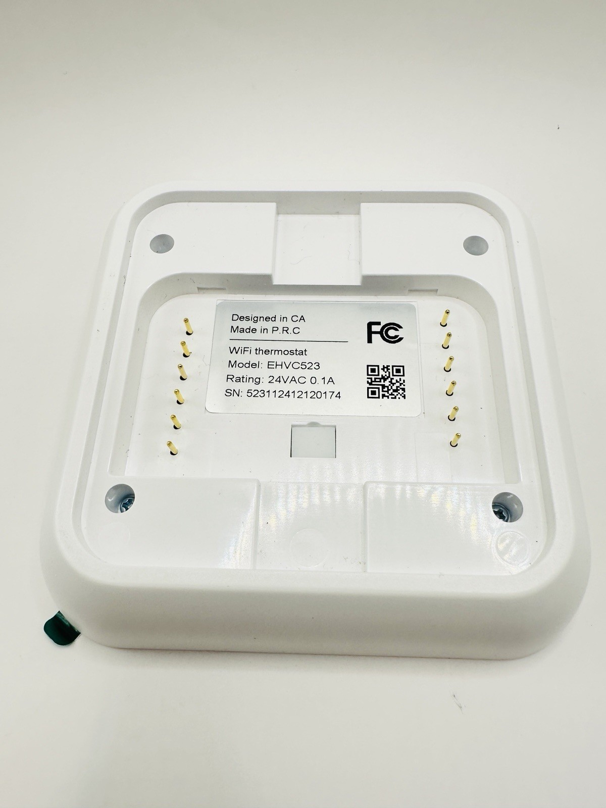 EdgeAnt Smart Thermostat C-Wire Required Programmable Alexa & Google - White