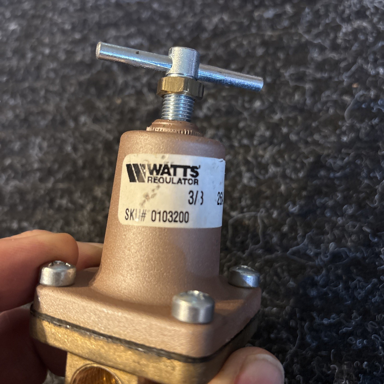 NEW WATTS SMALL PRESSURE REGULATOR 1/2" 26A-10125