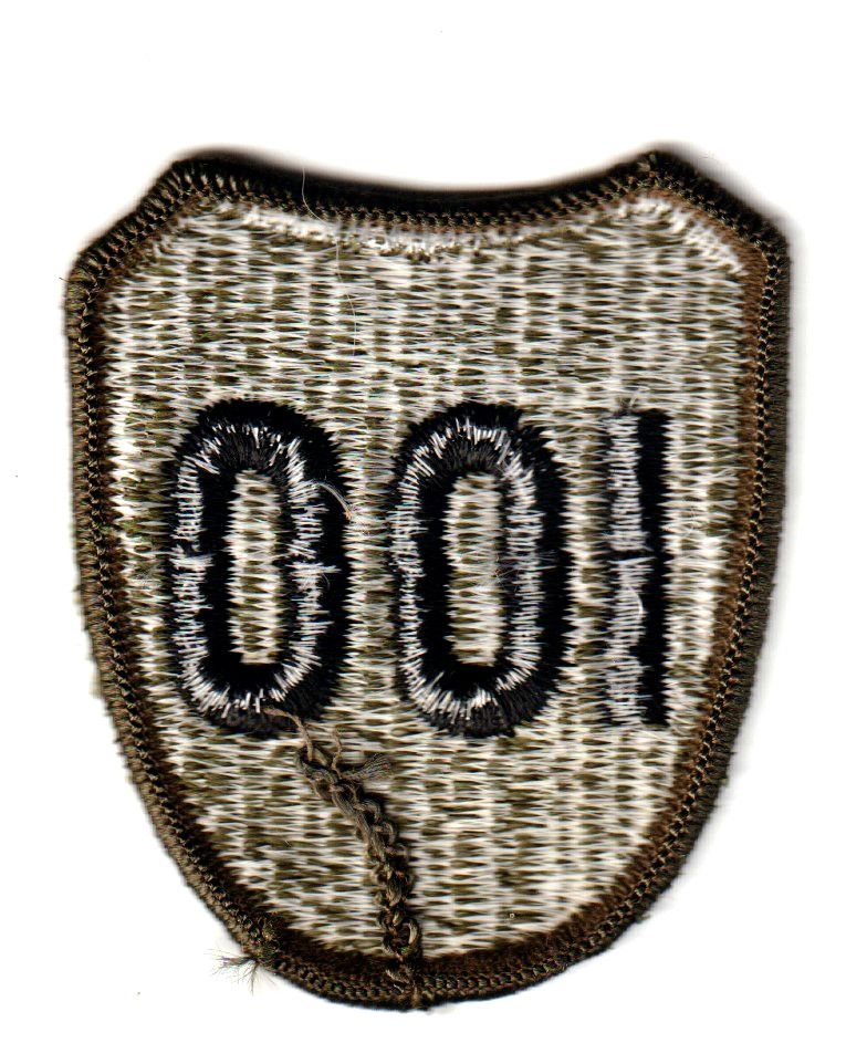 US ARMY 100th INFANTRY DIVISION olive/Drab Patch