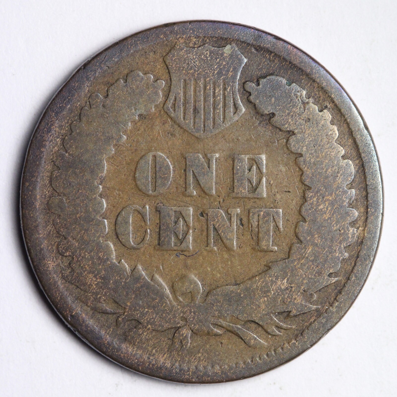 1874 Indian Head Cent Penny CHOICE GOOD+ E124 DACH