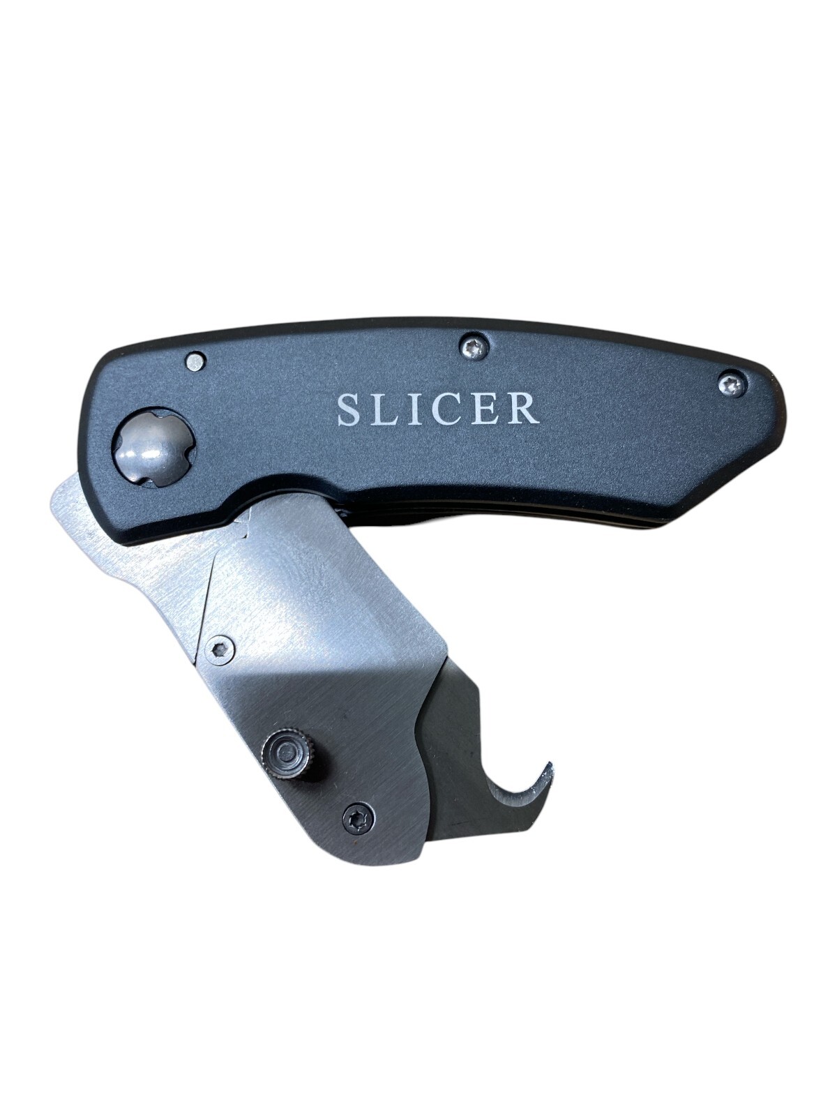 SLICER Replaceable HOOK-Blade Knife ~ North American Trapper ~ SKINNING TOOLS