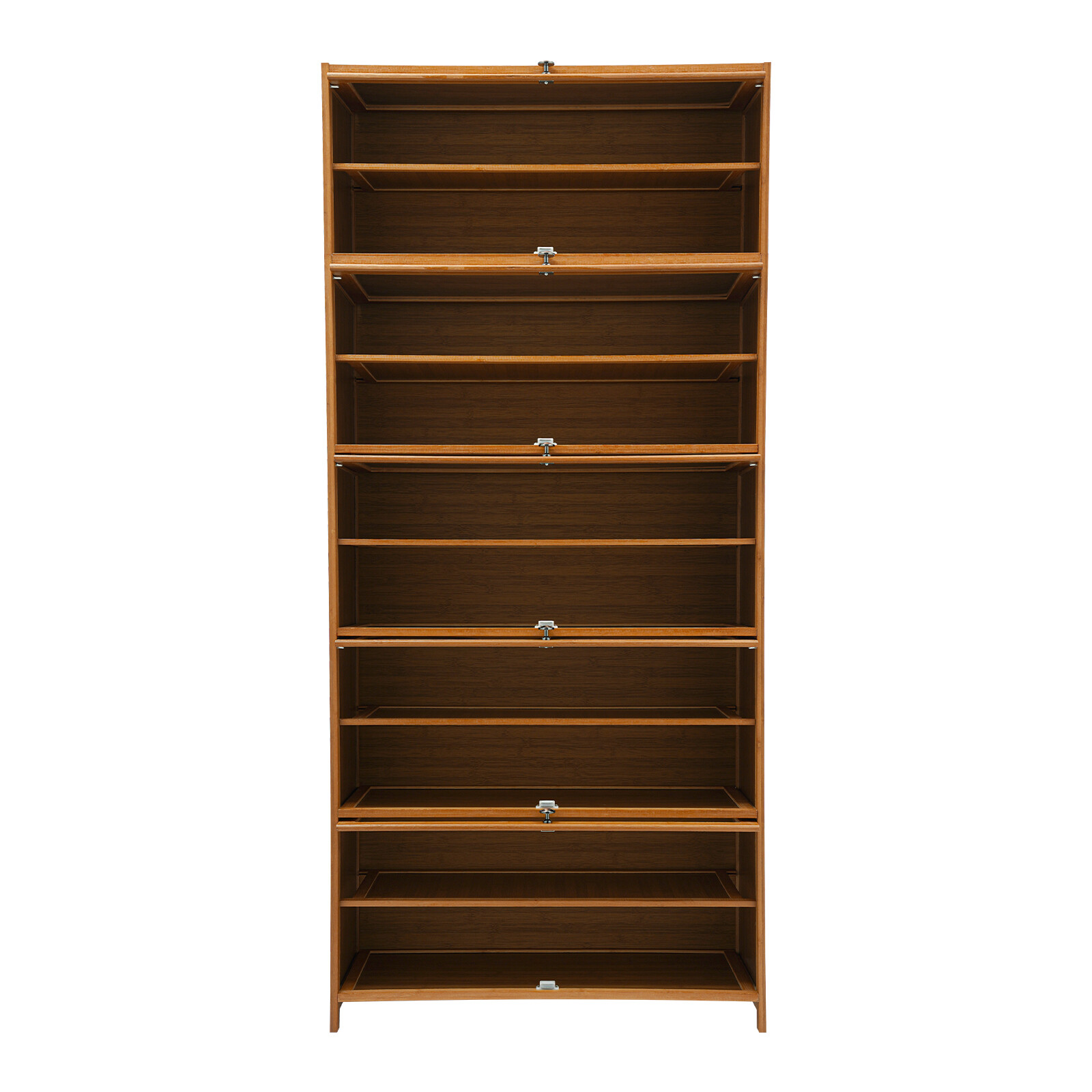 11-Tier 67" Tall Shoe Storage Cabinet Sneaker Organizer Rack for Home Entryway
