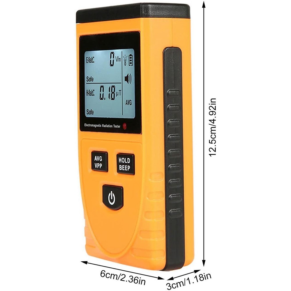 Socket Detection,Portable Dosimeter Counter with LCD Display, Radioactive5932