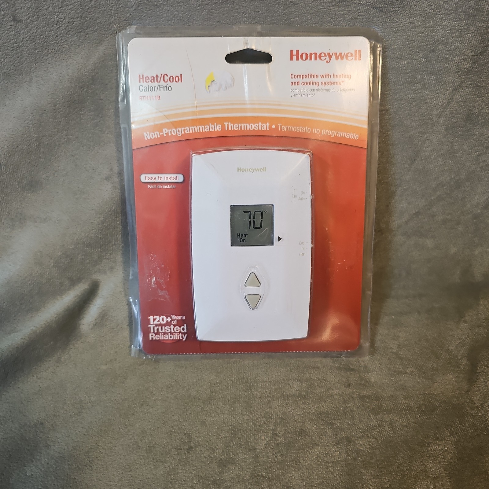 NEW Honeywell Home RTH111B Non-Programmable Thermostat 