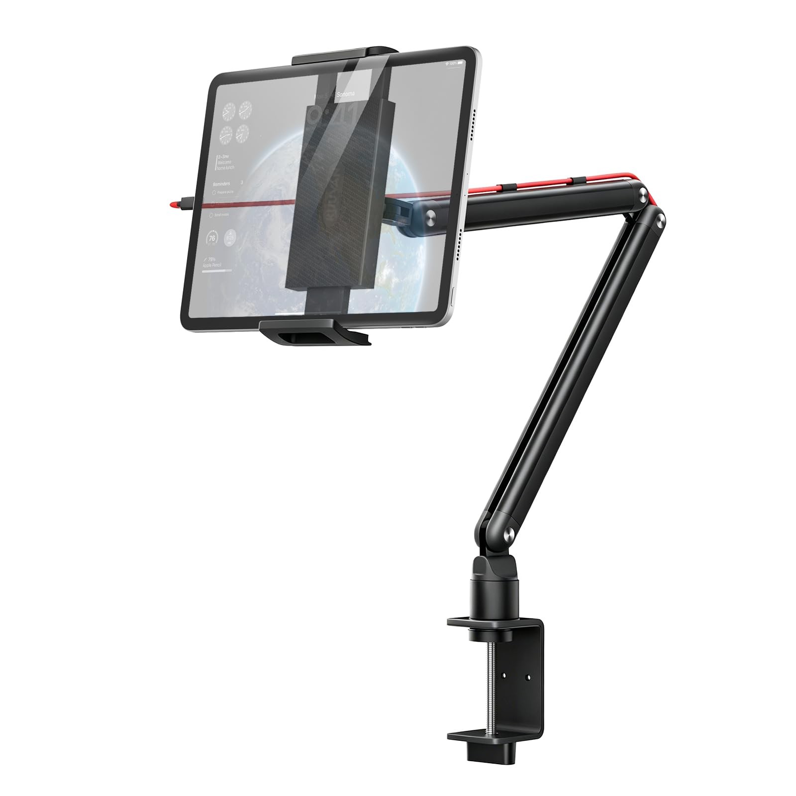 Tablet Stand for Desk, Portable Monitor Stand Holder 15.6'',17.3'', Aluminum ...