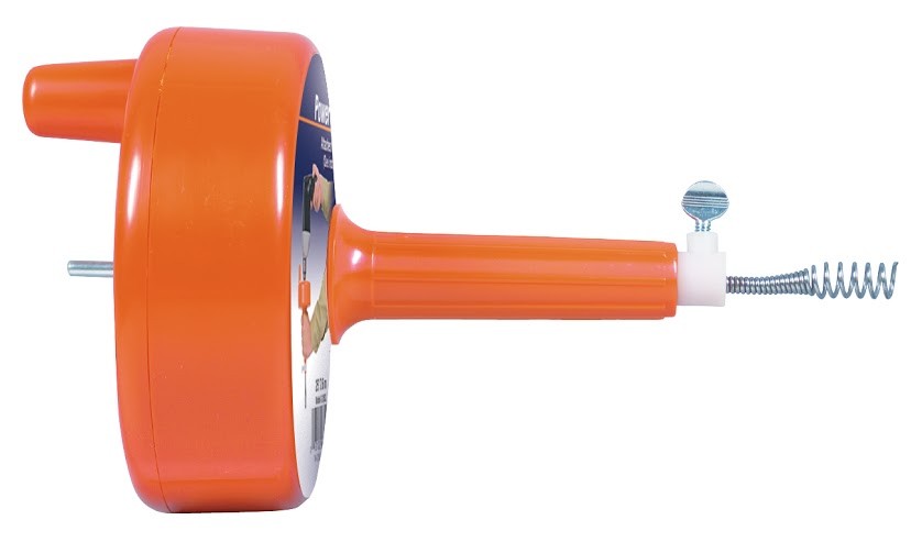 25 Ft. Drain Cleaner With Drill Attachment Pipe Plumbing Snake Clog Sink Toilet