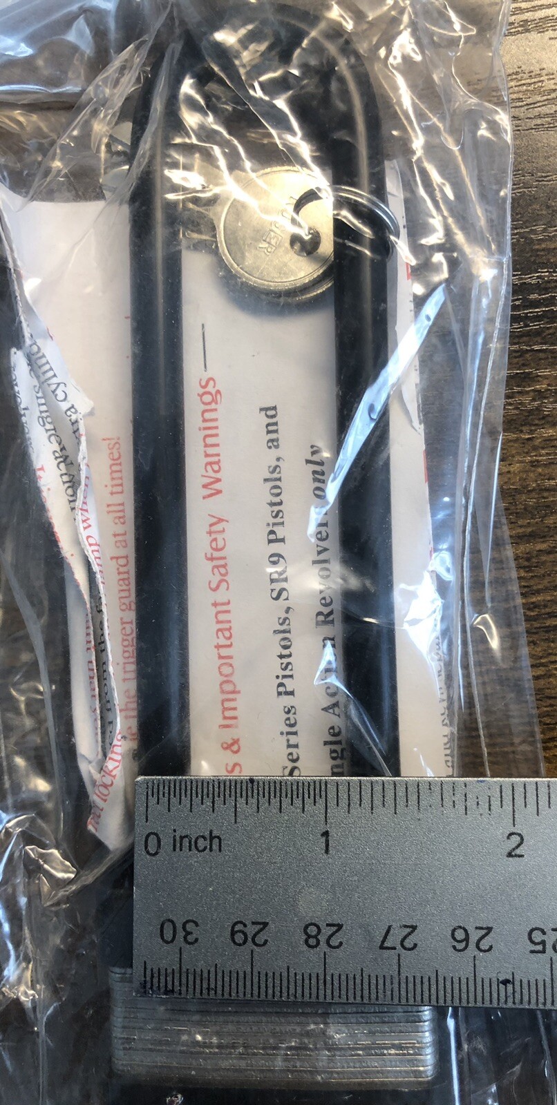 Ruger Gun Lock Model 5050 w/Manual and Two Keys