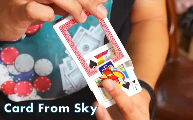 Card from Sky Magic Trick by J.C Magic - Stunning Card Appearance