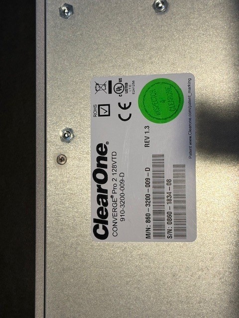 ClearOne 910-3200-009-D CONVERGE Pro 2 128VTD