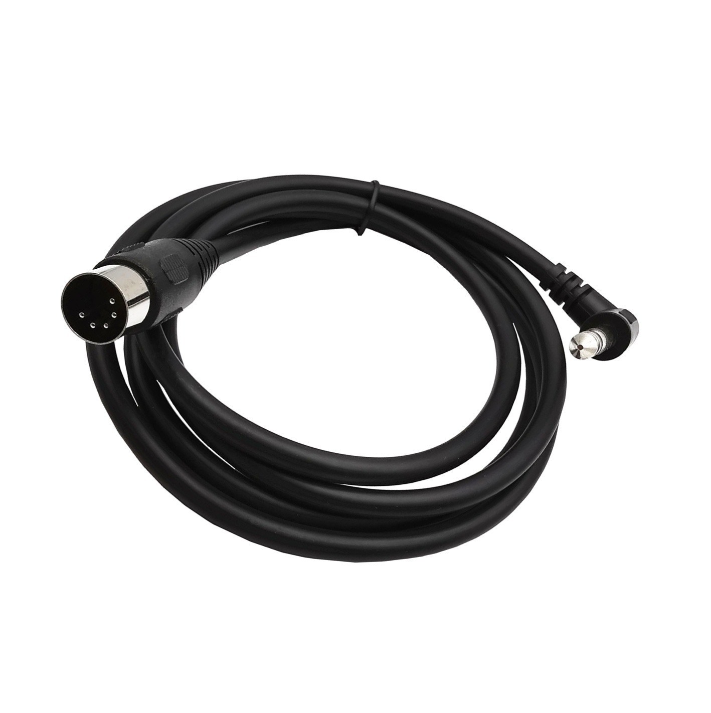 MIDI Din 5Pin Male to Monoprice 6.35mm 1/4" Male TRS Stereo Audio Cable 1.5m