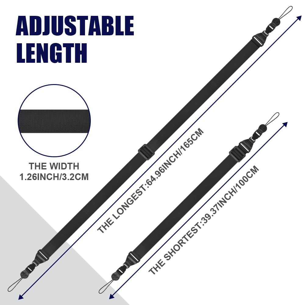 3 PACK Adjustable Shoulder Strap, Durable Nylon Neck Portable Lanyard, Suitab...