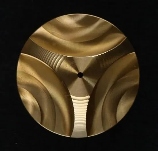 Taruya 45 Adapter Brass Heavyweight 75g Gold Finish Shinchu Material