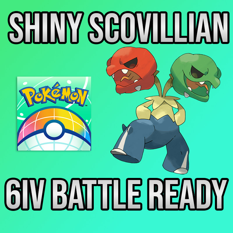 ✨6IV SHINY Scovillain + EVS🚀 POKEMON HOME✨Champions✨Online delivery⚡