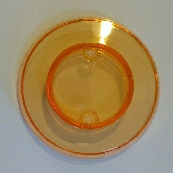 Pinball Pop Bumper Cap Game Part Translucent Light Orange Plastic Many Models