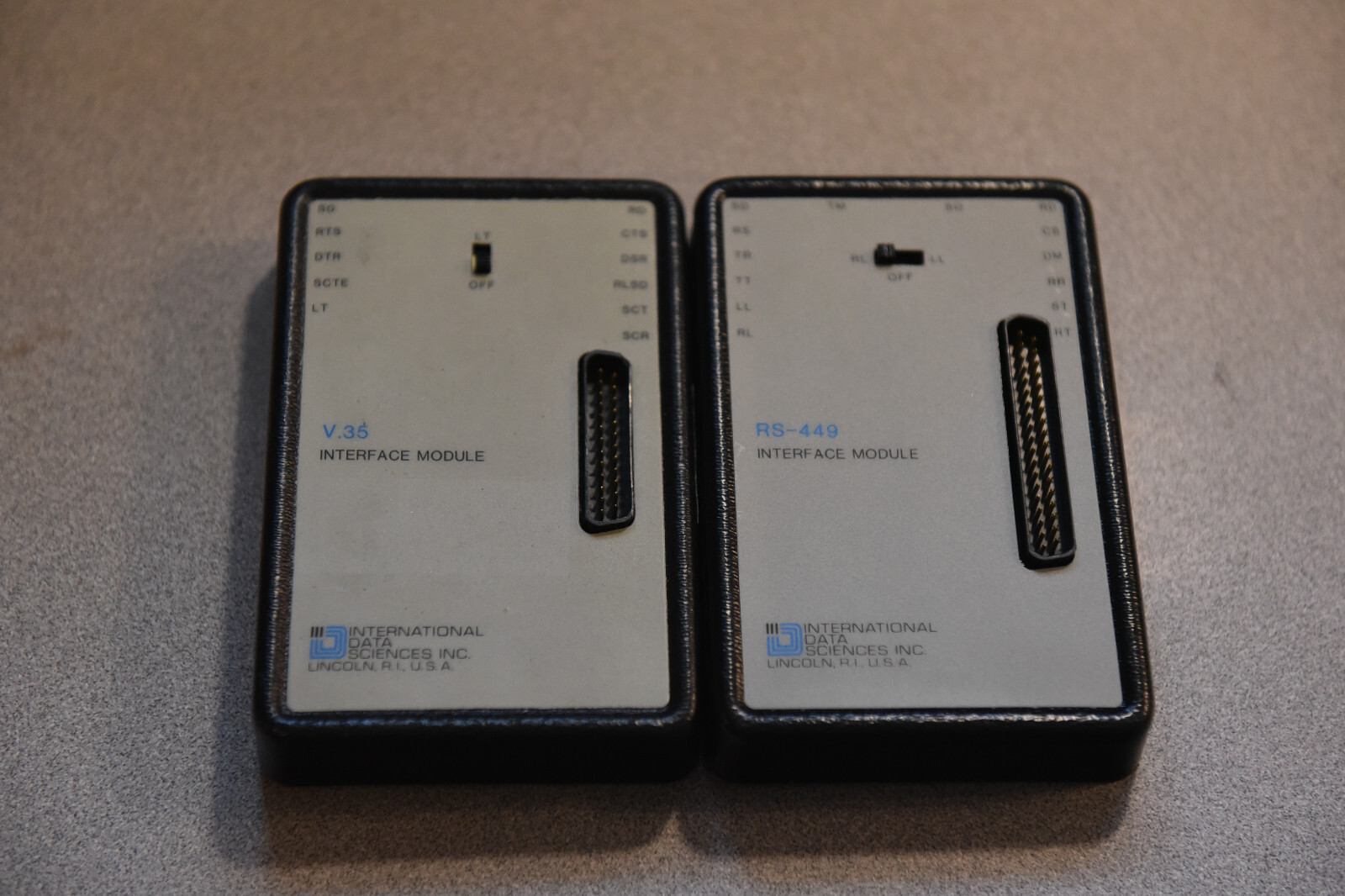 International Data Sciences RS-449 & V.35 Interface Modules