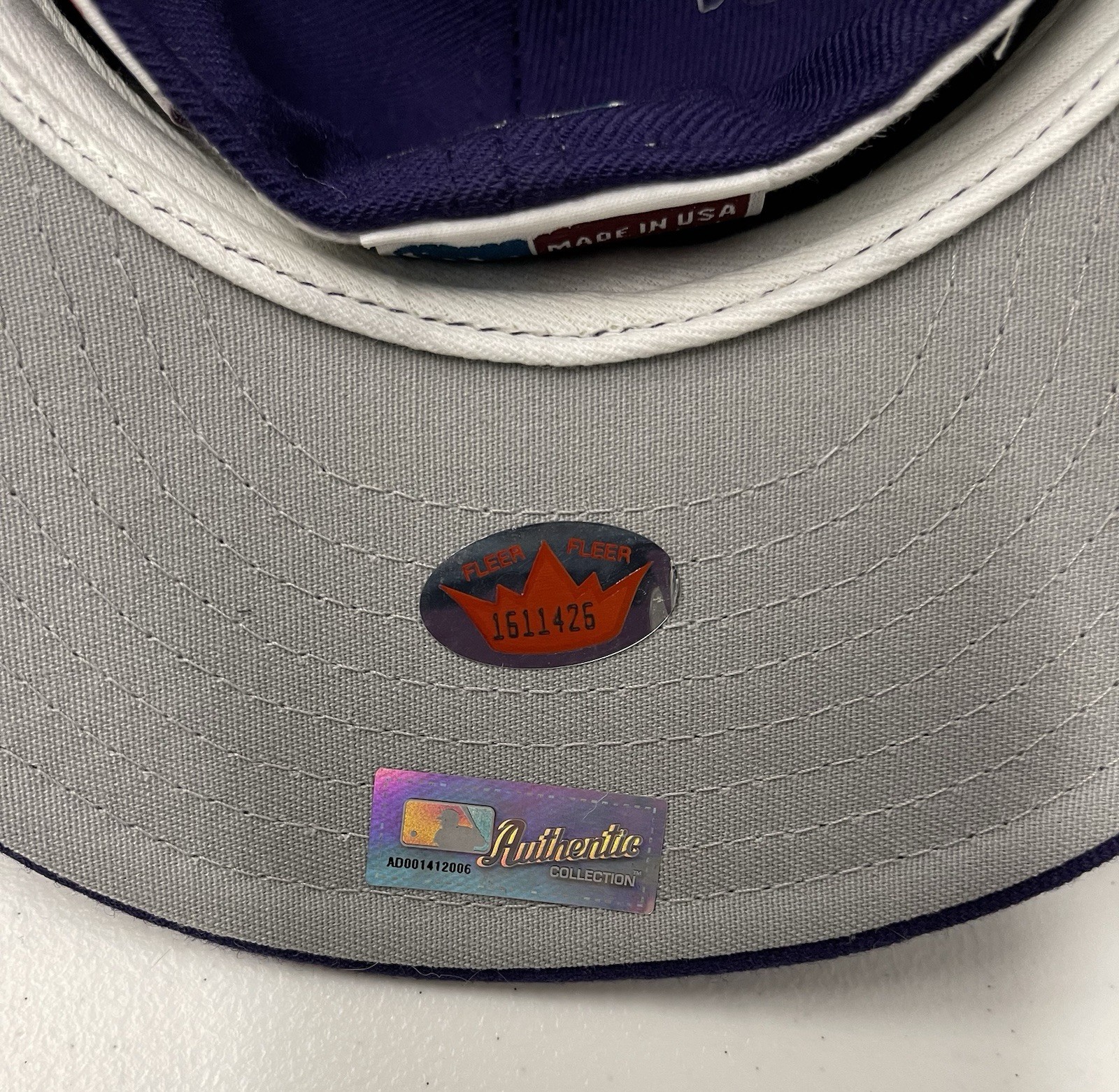 Matt Williams Fleer Legacy Signed Autographed Baseball Hat Cap Diamondbacks