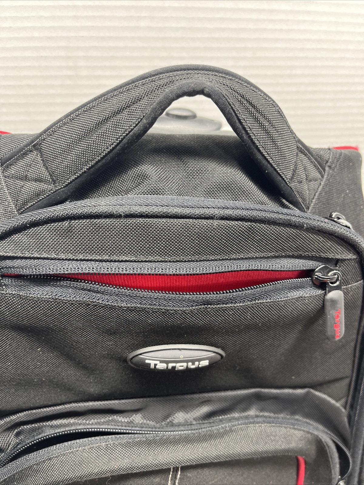 Targus Compact Rolling Laptop Backpack Black