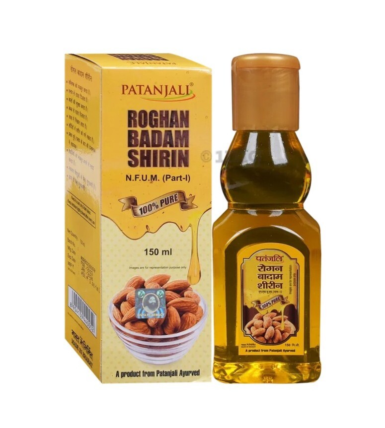 Patanjali Roghan Badam (Almond) Shirin 150ml USA SELLER EXP: 08/2026