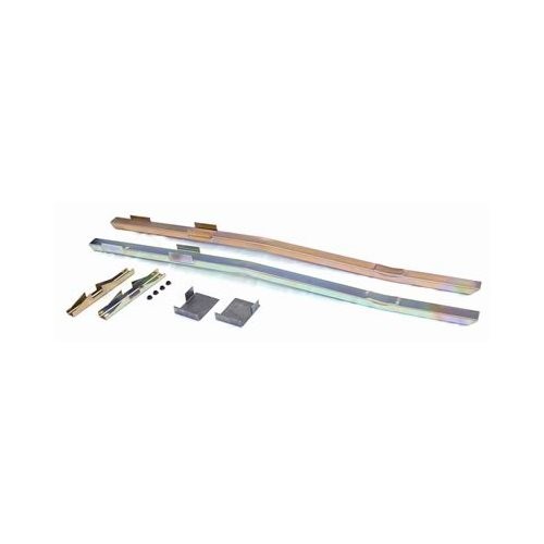 Steeda 555-5245 Subframe Connectors Weld-On Steel Natural Ford Mustang Pair