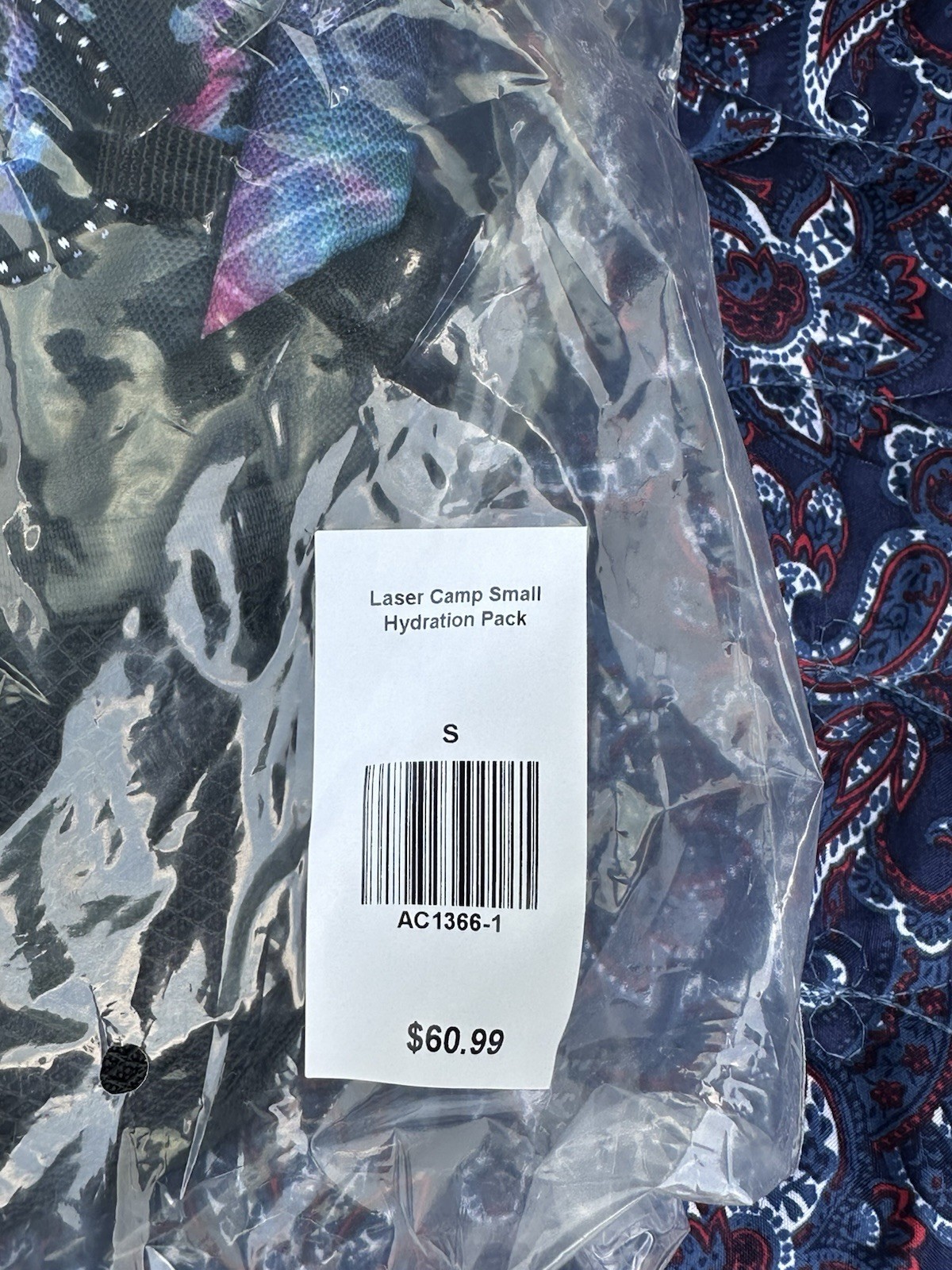 Laser Camp Hydration Pack small Backpack