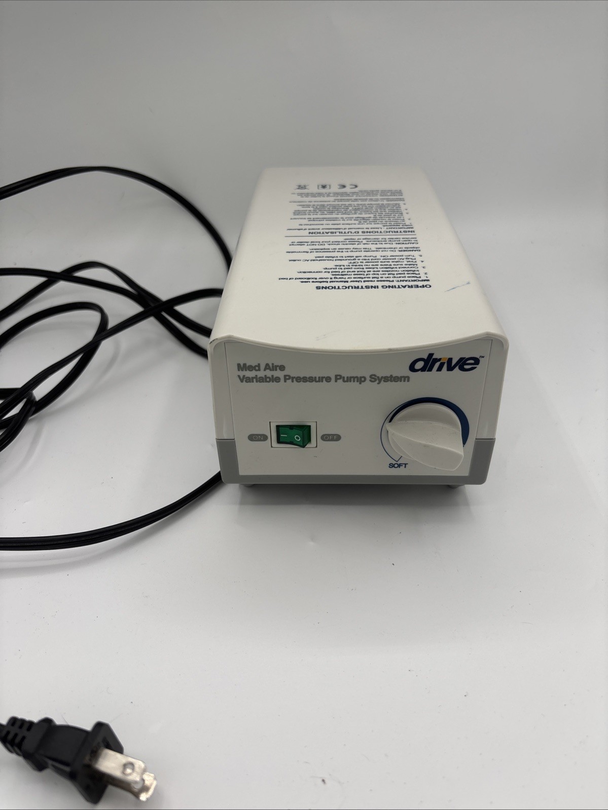 Drive Medical 14005E Med Aire Variable Pressure Pump System (SC5) TESTED