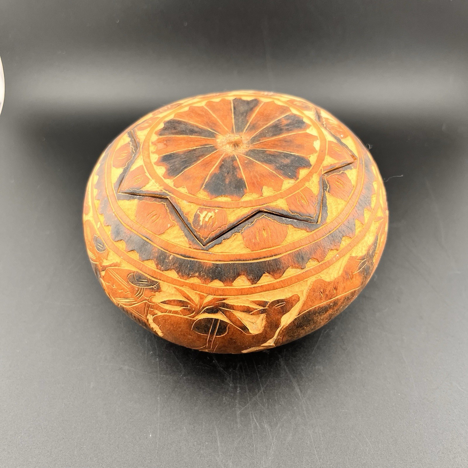 Carved Gourd Art