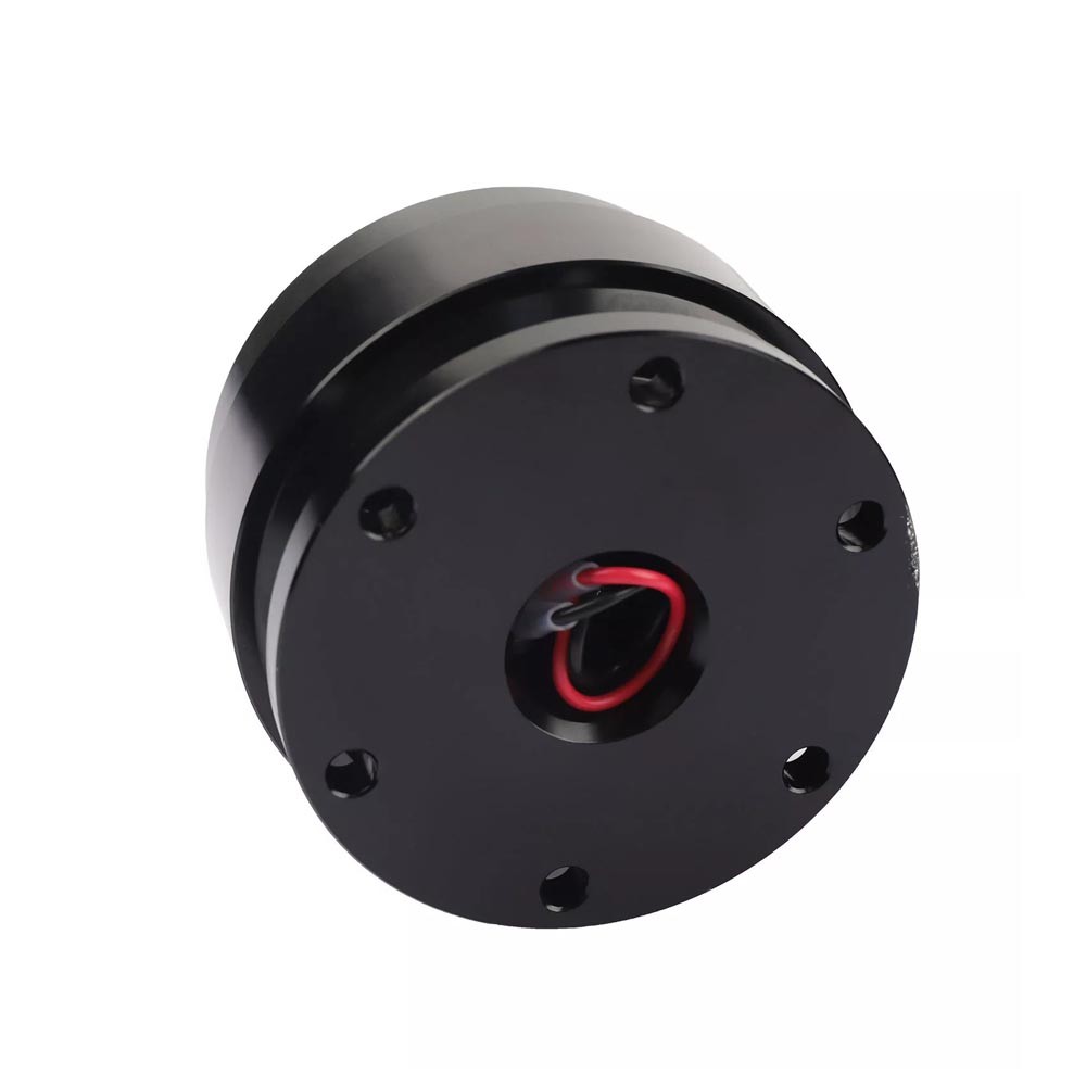 Black Universal Car Steering Wheel Quick Release HUB Adapter Snap Off Boss Kit