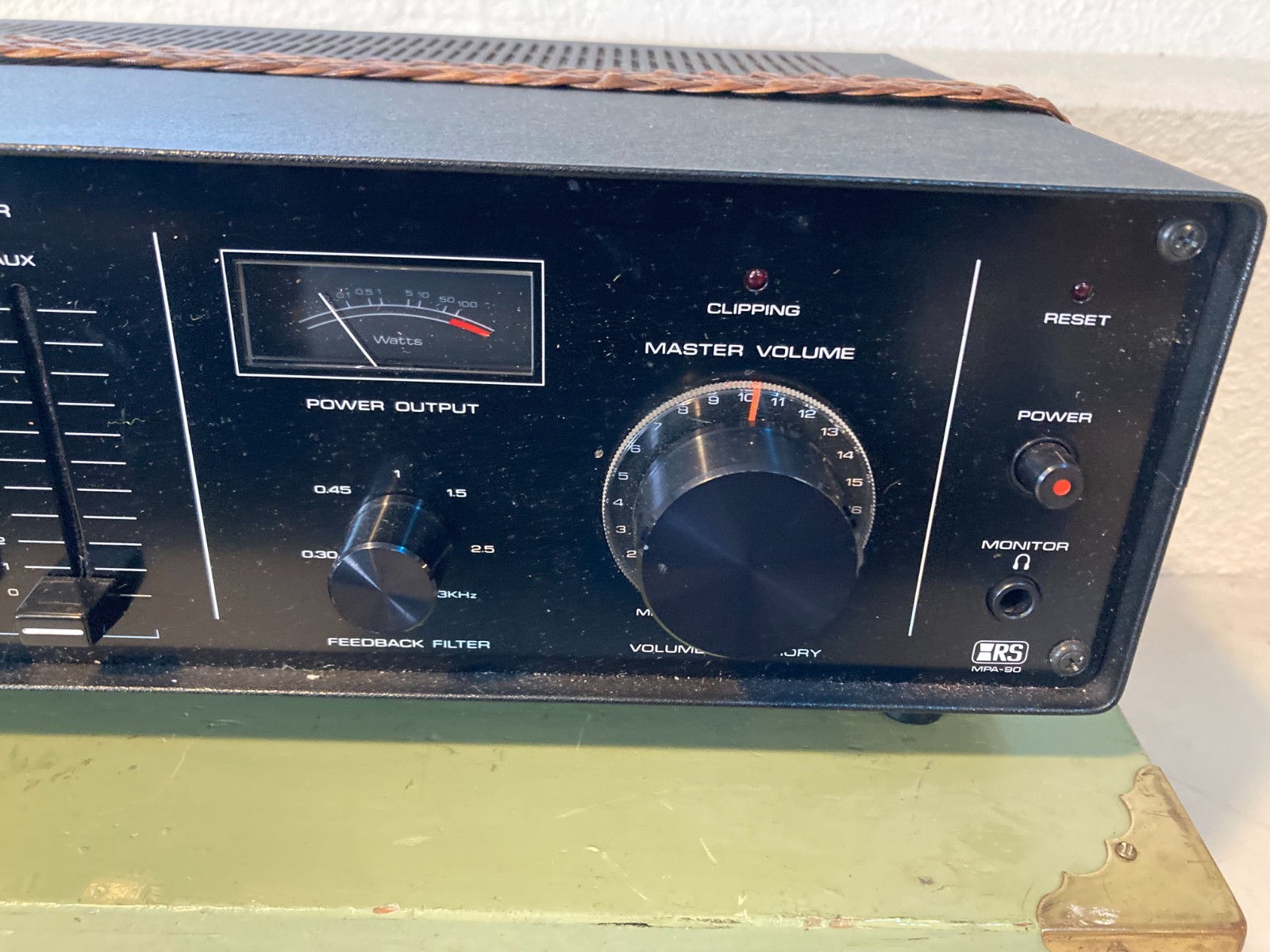 Realistic MPA-90 Watt Solid State PA Mixer Equalizer Amplifier 32-2024A