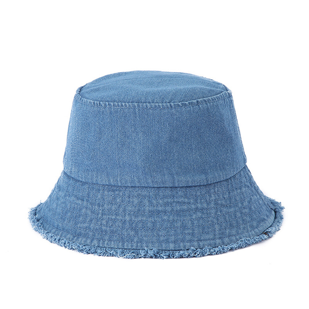 Lady Cowboy Fleece Fisherman Hat Girl Bucket Sun Hat UV Protection Casual Beac❥