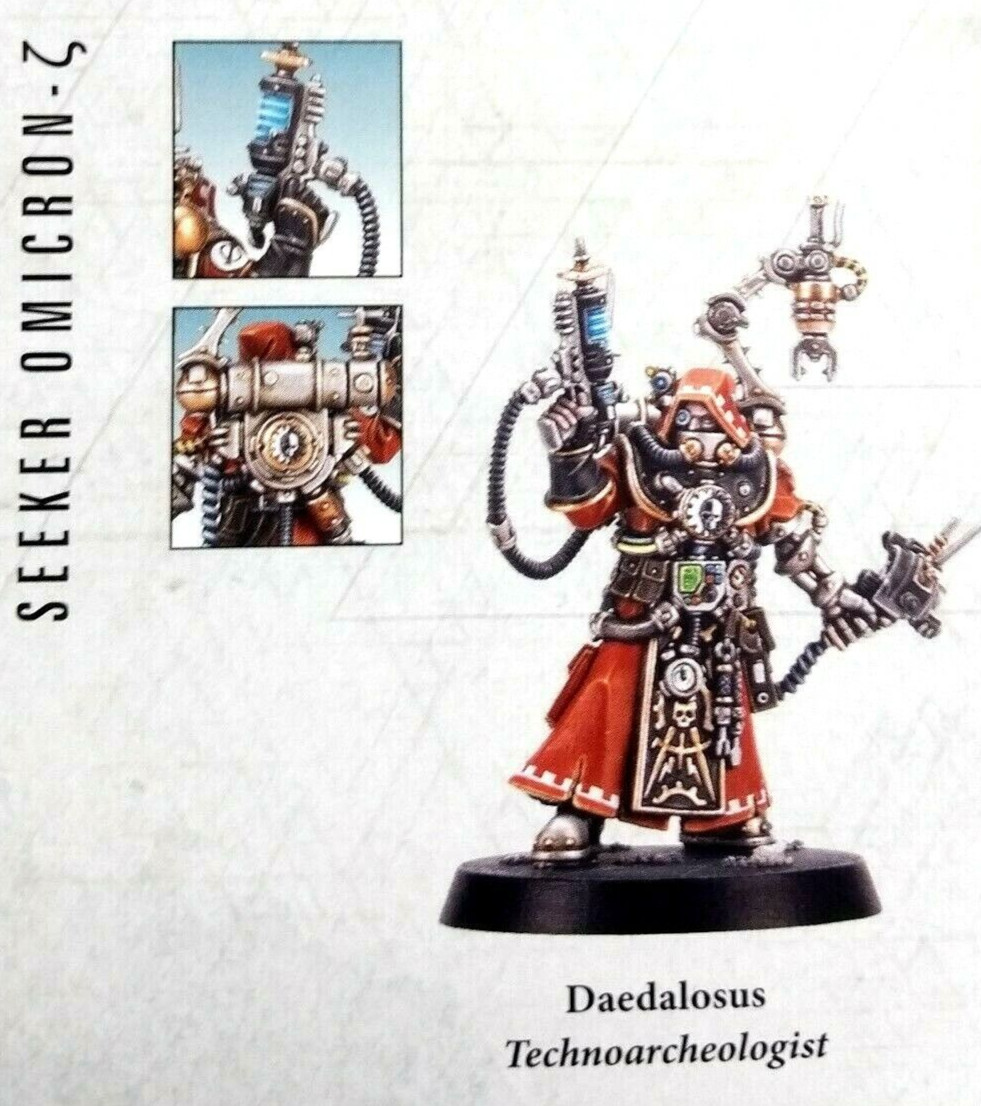 40K Technoarcheologist Daedalosus Blackstone Fortress Escalation Mechanicus