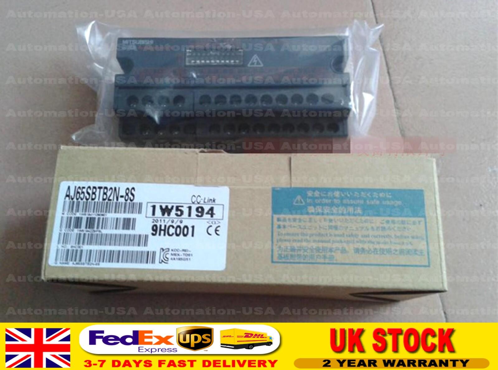 NEW MITSUBISHI AJ65SBTB2N-8S CC-Link System Small Type Remote I/O Module
