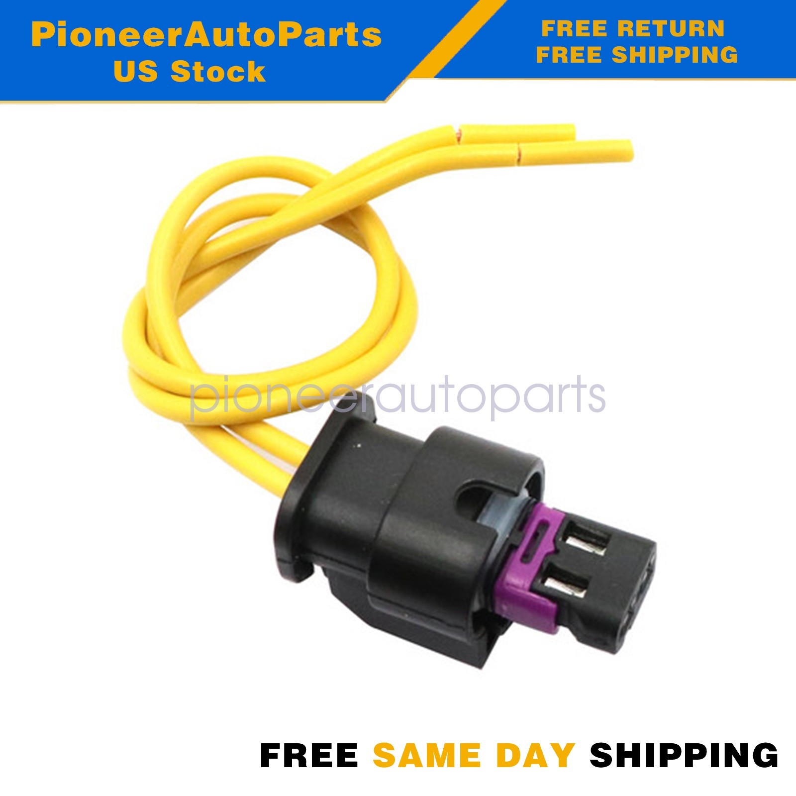 Fits For Ram 1500 2019-2020 License Plate Light Connector Harness 4F0973702 USA