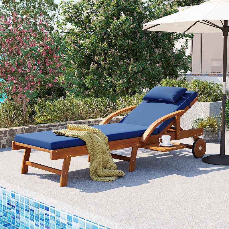 Zero Gravity Outdoor Lounge Chair Adjustable Folding Patio Recliner 440 Lbs