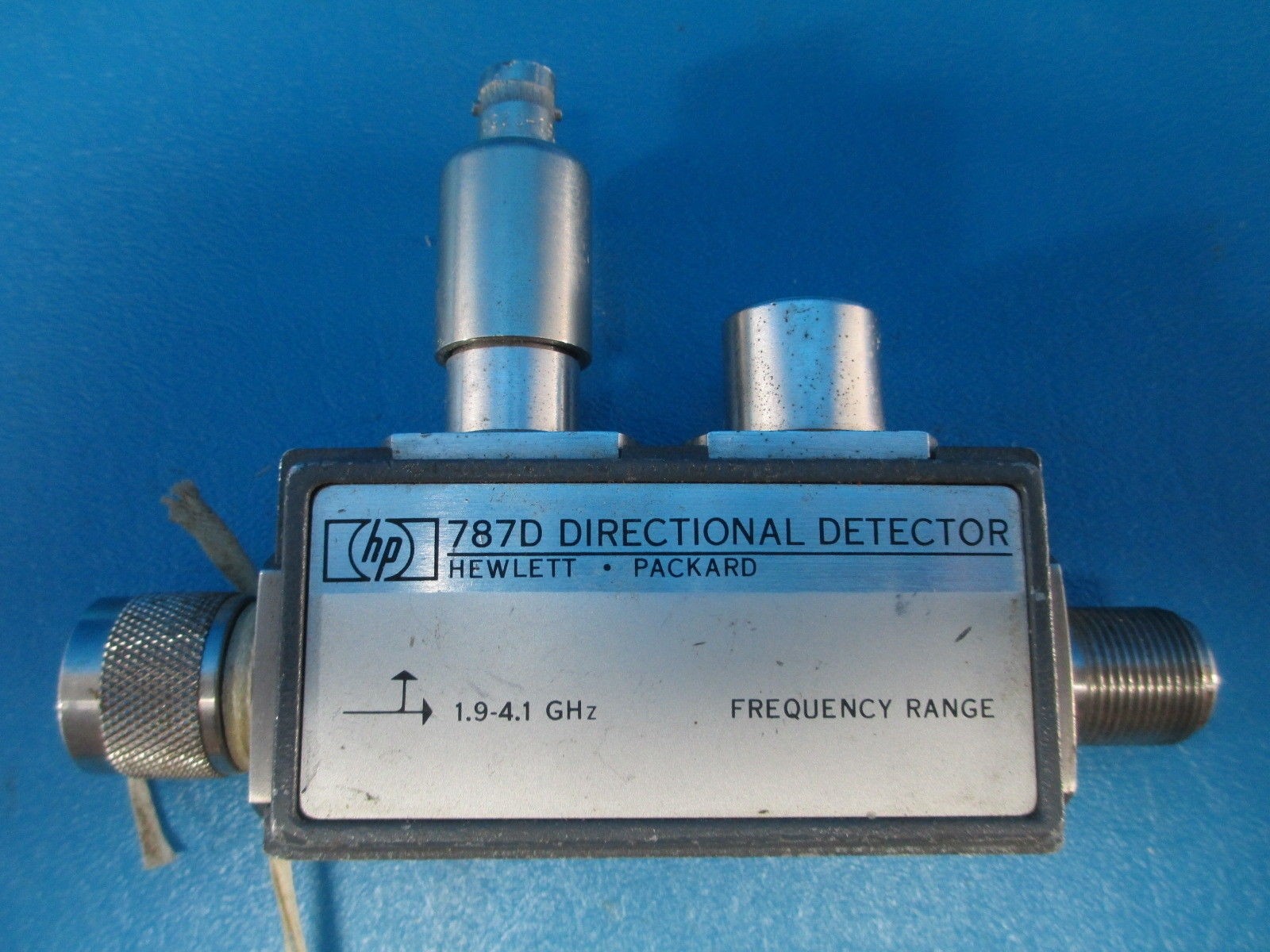 Used Hewlett Packard Directional Coupler, p/n 787D (8066), NSN 5985-00-911-7235
