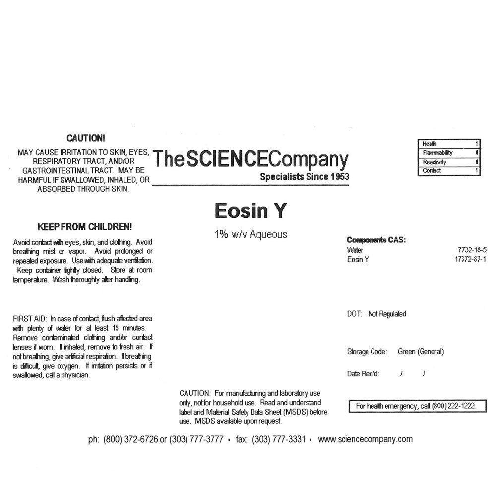 Eosin Y Stain, 30mL (1 oz)