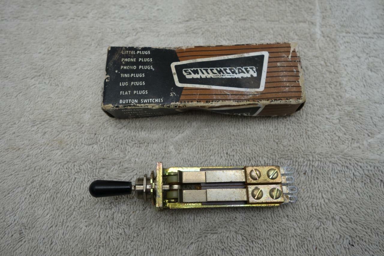 Switchcraft 16038L Toggle Switch New Old Stock NOS