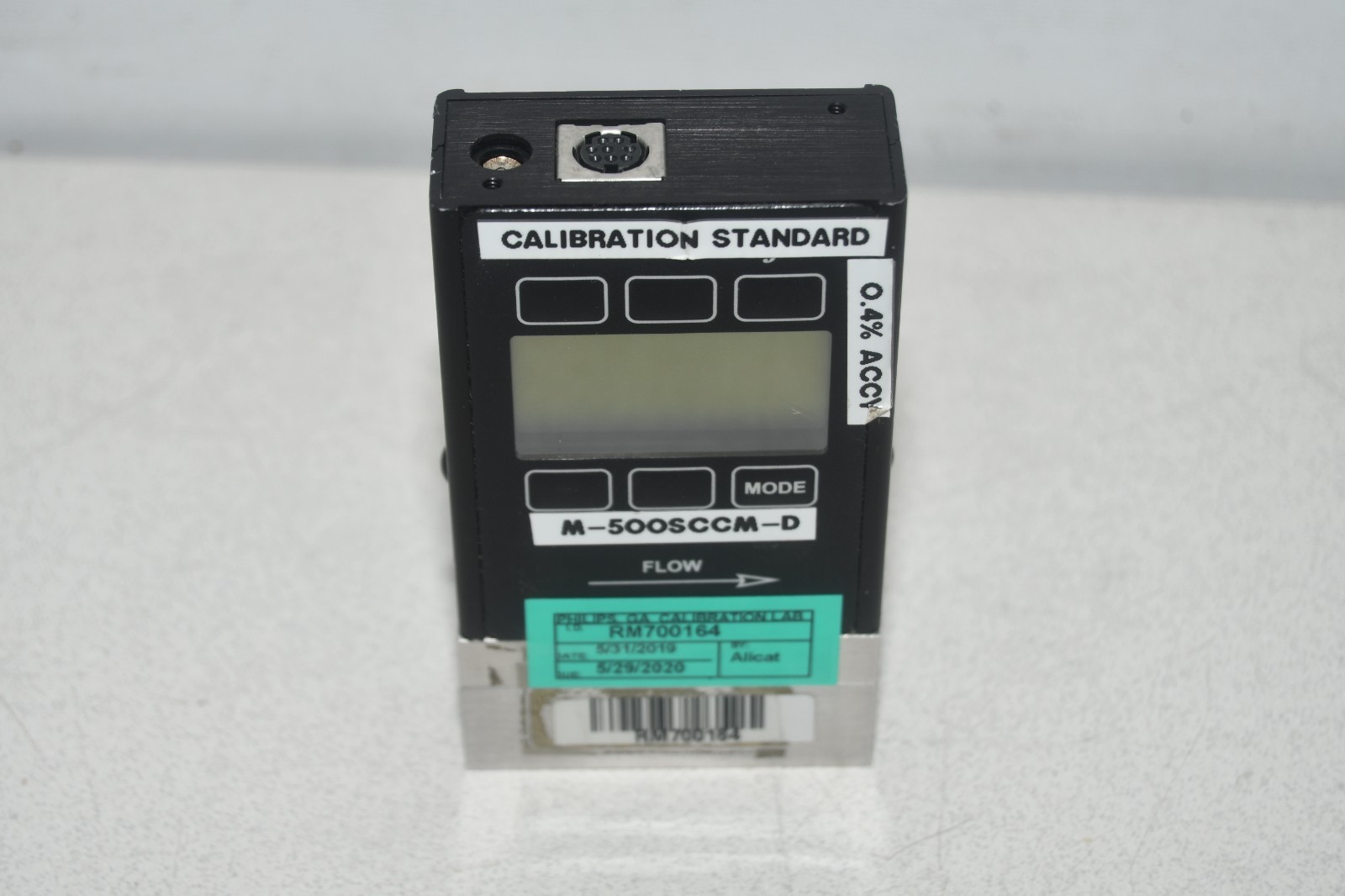 ^ Alicat M-500SCCM-D/5M Gas: O2 Flow Controller #X8362