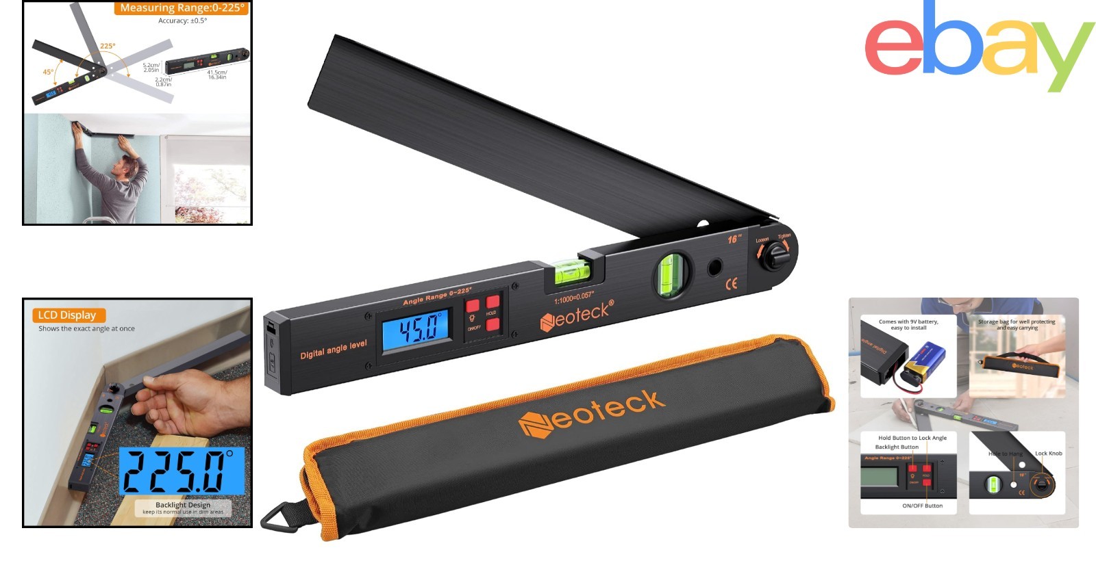 User-Friendly Digital Angle Measurement Tool for Interior Design and Carpentry