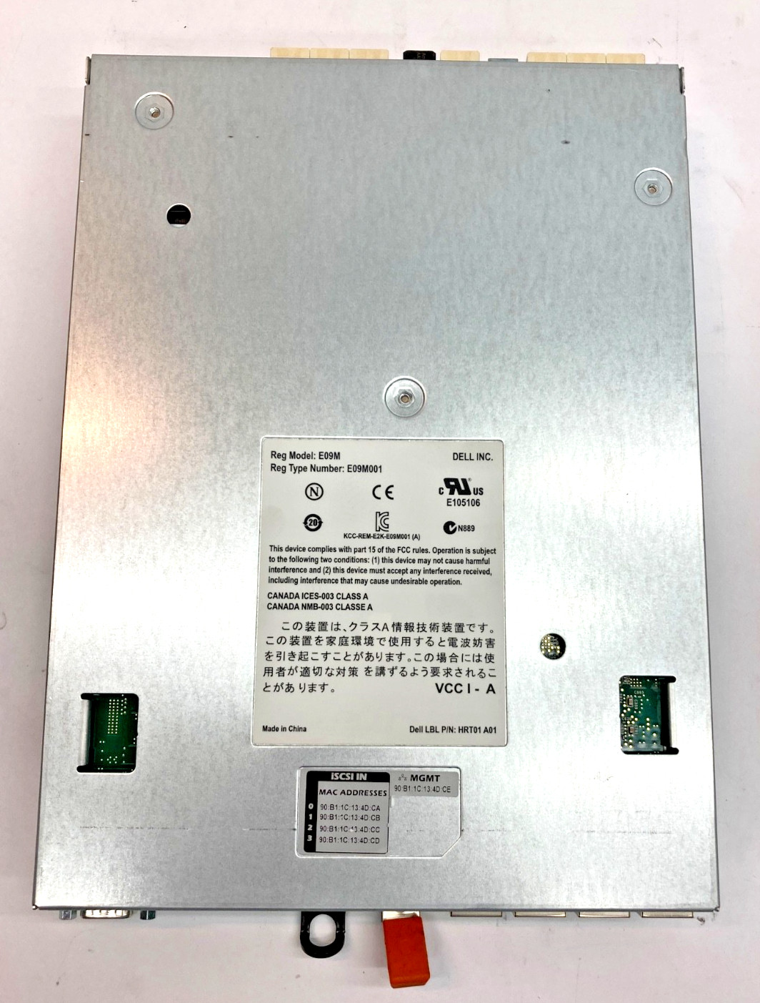Dell EqualLogic PS6100 Type 11 Controller Module, E09M, 7V250