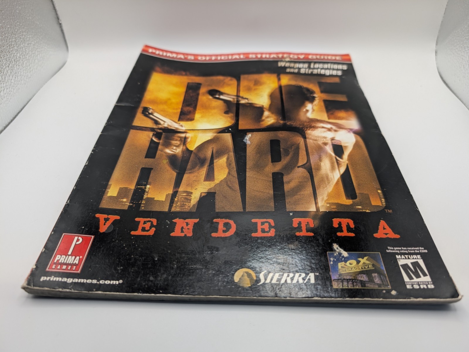 Die Hard Vendetta Video Game Strategy Guide Nintendo GameCube